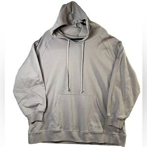 PSK Collective Hoodie Sweatshirt Gray XXL Relaxed Fit Kangaroo Pocket